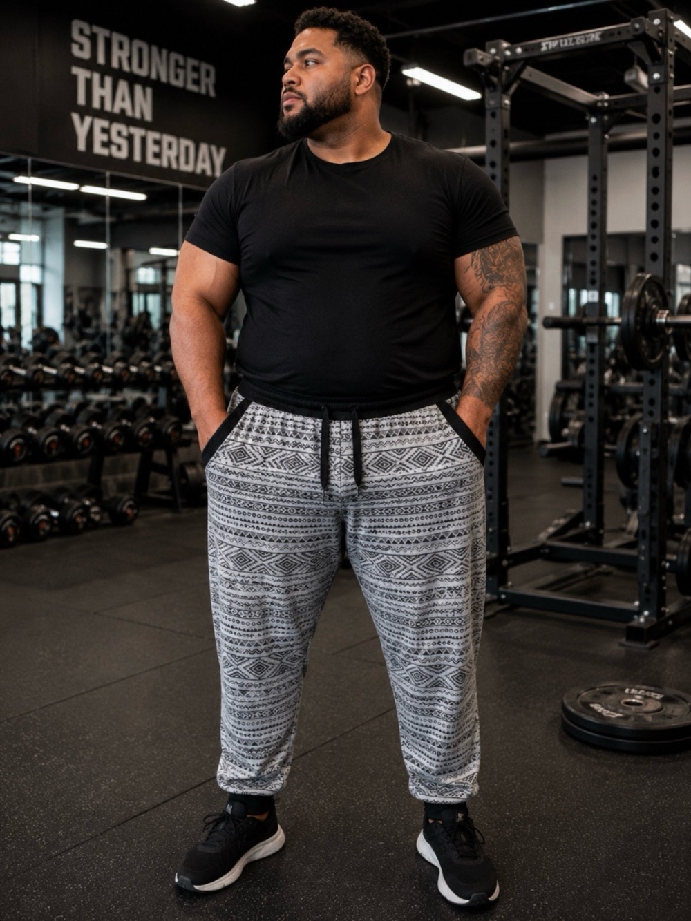 Vibes Gold Joggers Size 2XL Slim Straight